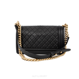 CHANEL Boy Medium Flap Bag Màu Đen – Biểu Tượng Cá Tính & Thời Thượng – Mới 97%