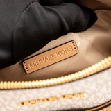 Túi Michael Kors Jet Set Travel Medium Dome Crossbody – Màu Cam Nổi Bật, Mới 98%, Kèm Ví Mini