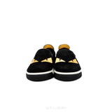 FENDI Slip-ons Shoes Sneakers Monster Bugs Eye Size 6 Black Authentic