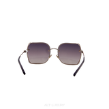 KÍNH Coach HC7150D Sunglasses, Shiny Rose Gold/Purple Pink Peach Gradient