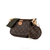 LOUIS VUITTON Multi Pochette Accessoires Monogram Canvas – Set Túi Đeo Chéo Hot Nhất Thập Kỷ – Mới 97% Full Phụ Kiện