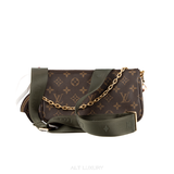 LOUIS VUITTON Multi Pochette Accessoires Monogram Canvas – Set Túi Đeo Chéo Hot Nhất Thập Kỷ – Mới 97% Full Phụ Kiện
