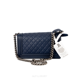 CHANEL Preloved Medium Lambskin Flap Bag Màu Xanh Navy – Thanh Lịch Vượt Thời Gian – Mới 97%