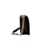 CHANEL Caviar Quilted New Medium Boy Flap Black – Đẳng Cấp Sang Trọng, Phối Mạ Vàng – Mới 98%