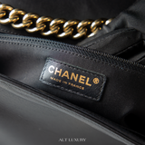 CHANEL Caviar Quilted New Medium Boy Flap Black – Đẳng Cấp Sang Trọng, Phối Mạ Vàng – Mới 98%