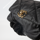 CHANEL 19 Medium Goatskin Mixed Hardware Black – Biểu Tượng Thời Trang Hiện Đại, Mới 98% Kèm Đầy Đủ Phụ Kiện