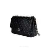 CHANEL Classic Jumbo Double Flap Patent Leather – Biểu Tượng Thời Trang Bất Hủ, Mới 97% Kèm Dây Đeo