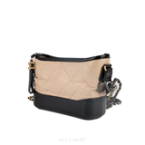 CHANEL Gabrielle Small Hobo Bag Black Beige – Phong Cách Kinh Điển, Mới 97% Có Dây Đeo