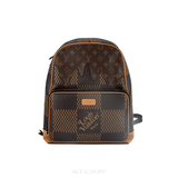 Louis Vuitton Nigo Monogram Reverse Canvas Campus Backpack Brown – Mới 97%