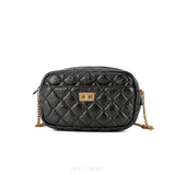 CHANEL 2.55 Chevron V-Stitch Camera Bag Màu Đen – Phụ Kiện Thanh Lịch Cho Tín Đồ Chanel – Mới 97% Kèm Dây