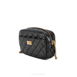 CHANEL 2.55 Chevron V-Stitch Camera Bag Màu Đen – Phụ Kiện Thanh Lịch Cho Tín Đồ Chanel – Mới 97% Kèm Dây