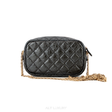 CHANEL 2.55 Chevron V-Stitch Camera Bag Màu Đen – Phụ Kiện Thanh Lịch Cho Tín Đồ Chanel – Mới 97% Kèm Dây