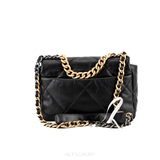 CHANEL 19 Medium Goatskin Mixed Hardware Black – Biểu Tượng Thời Trang Hiện Đại, Mới 98% Kèm Đầy Đủ Phụ Kiện