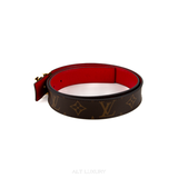 LOUIS VUITTON Belt LV Initiales Monogram – Thắt Lưng Hai Mặt LV Logo Kinh Điển – Mới 98% Full Box