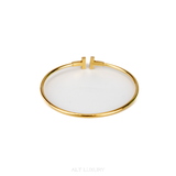 TIFFANY & CO. 18K T WIDE WIRE CUFF BRACELET – VÒNG TAY VÀNG 18K BIỂU TƯỢNG CỦA SỰ ĐẲNG CẤP