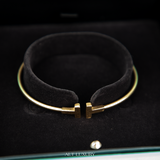 TIFFANY & CO. 18K T WIDE WIRE CUFF BRACELET – VÒNG TAY VÀNG 18K BIỂU TƯỢNG CỦA SỰ ĐẲNG CẤP