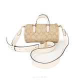 COACH LACEY CROSSBODY IN SIGNATURE CANVAS CK689 NÂU TRẮNG – TÚI XÁCH COACH CHÍNH HÃNG MỚI 99%