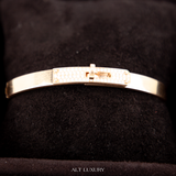 VÒNG TAY Hermès 18K Diamond Small Model Kelly Bracelet