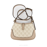 Gucci GG Supreme Jackie 1961 Small – Biểu tượng thời trang vượt thời gian – Mới 98%, kèm dust bag và dây đeo