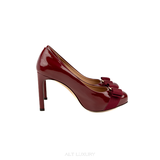 Salvatore Ferragamo Vara Bow Pumps Burgundy – Thanh lịch chuẩn mực, cổ điển vĩnh cửu