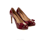 Salvatore Ferragamo Vara Bow Pumps Burgundy – Thanh lịch chuẩn mực, cổ điển vĩnh cửu