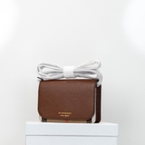 Burberry túi chéo nâu hình chữ nhật kích thước 18