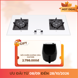 Bếp gas 2 vùng nấu 79cm