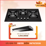Bếp gas 3 vùng nấu 85cm