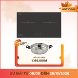 Bếp từ 2 vùng nấu 73cm