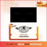 Bếp từ kết hợp hồng ngoại 2 vùng nấu 73cm