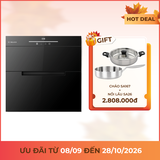 Máy sấy chén âm tủ 60cm kháng khuẩn bằng tia uv