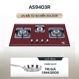 Bếp gas 3 vùng nấu 85cm