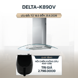 Máy hút mùi áp tường dạng chữ t 90cm