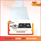 Máy hút mùi áp tường dạng nghiêng 90cm