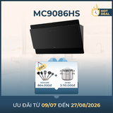 Máy hút mùi áp tường dạng nghiêng 90cm