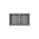 Chậu rửa chén đá granite 2 hố kích thước 86cm