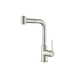 Vòi rửa chén nóng lạnh dây rút inox 304 luxsteel