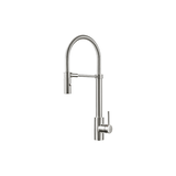 Vòi rửa chén nóng lạnh dây lò xo inox 304 luxsteel