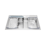 Chậu Rửa Chén Inox 304 kích thước 85cm