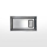 Chậu rửa chén 1 hố Inox 304 hạn chế trầy xước kích thước 76 cm