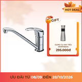 Vòi rửa chén lạnh đồng thau chrome