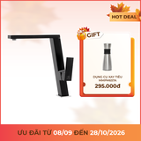 Vòi rửa chén nóng lạnh đồng thau sơn phủ