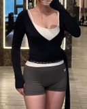 Zen Wrap Top (Áo Khoác)