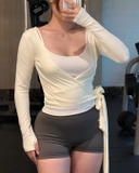 Zen Wrap Top (Áo Khoác)