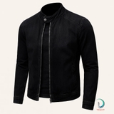 Jacket Jean Black Cổ Tàu Chất, Bui Bặm- BK01