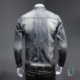 Jacket Jean Cổ Tàu Chất, Bui Bặm- Vintagent D