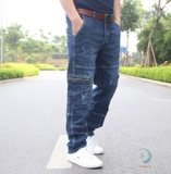Quần Jean Túi Khóa Sườn Độc- Chất, Thời Trang