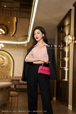 Outlet | Áo vest dài tay 1 khuy - Black