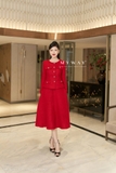 Outlet | Chân váy xòe dạ Red