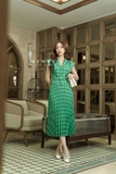 Outlet | Chân váy xòe xếp ly Green Berlin